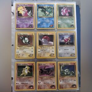 Pokémon Card Lot - Gym Heroes